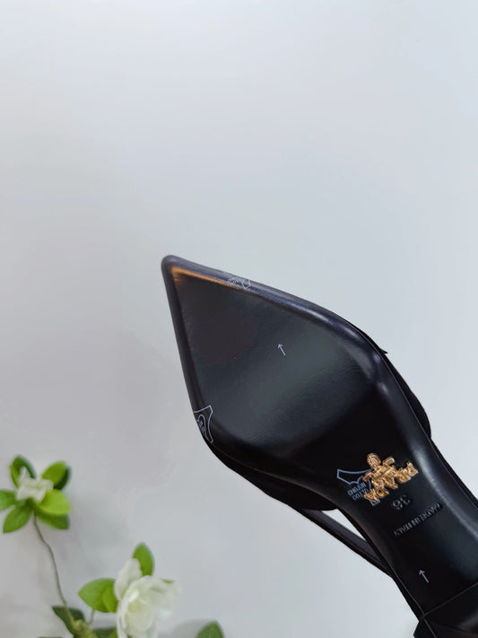 PRA 26SS Pumps 75 Black Suede 592349