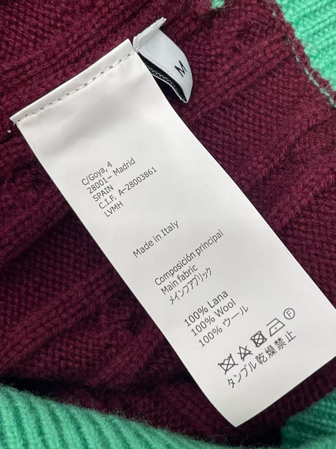 LOEWE Layered cable-knit wool sweater