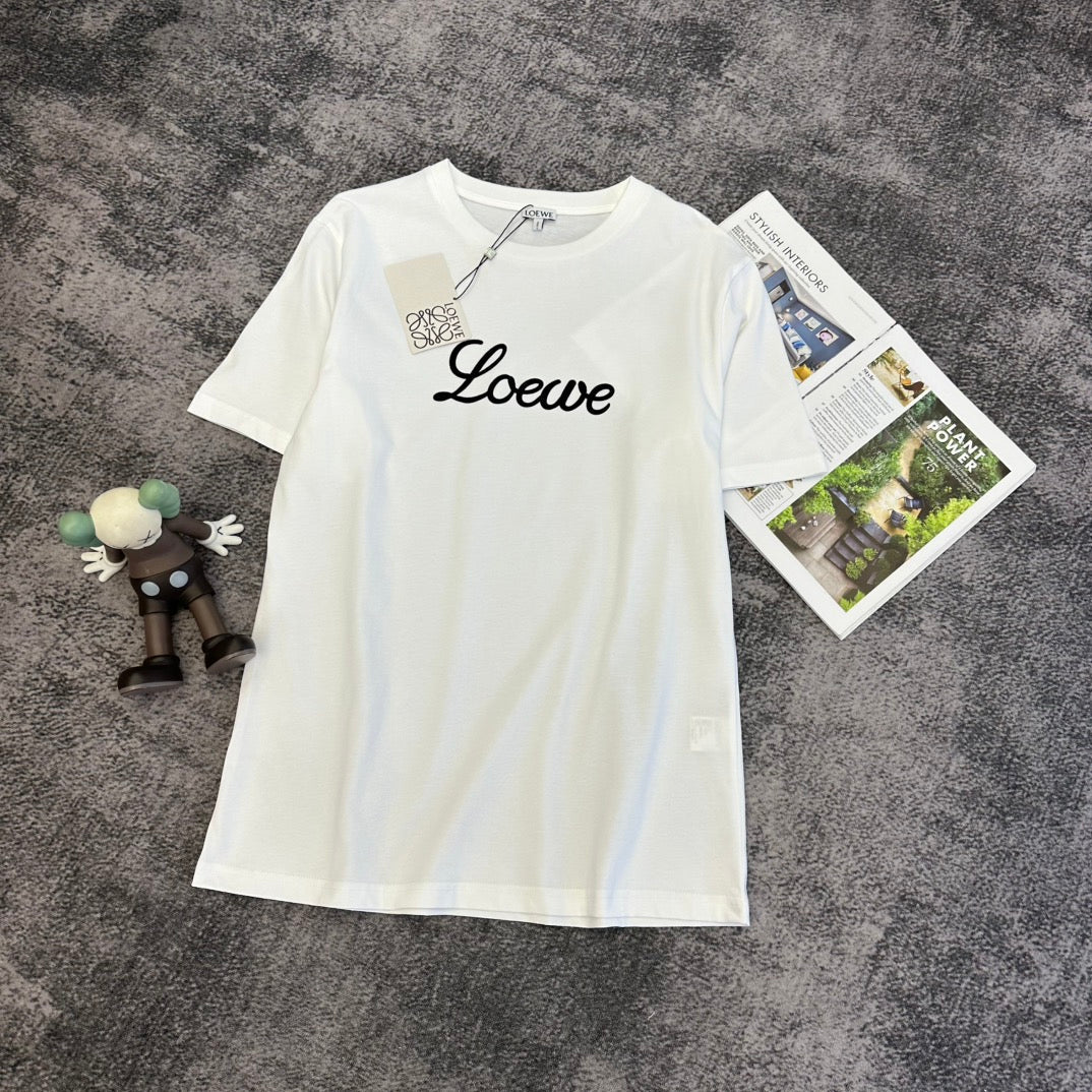 Loewe SS26 Short-Sleeve T-Shirt Cotton 350543