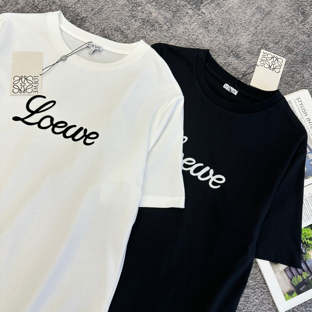 Loewe SS26 Short-Sleeve T-Shirt Cotton 350543