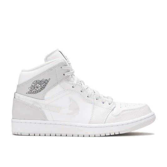 Air Jordan 1 Mid ‘Swoosh Logo Sneakers - Authentic | Top Pick