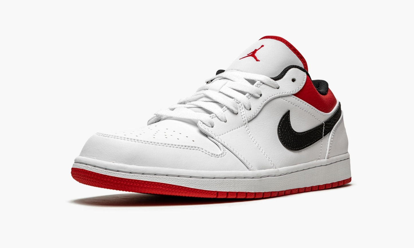 Air Jordan 1 Low White / Gym Red Sneakers - Game Changer