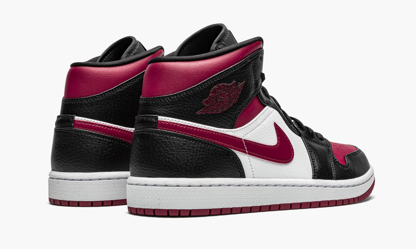 Air Jordan 1 Mid “Bred Toe” Sneakers - Signature Series