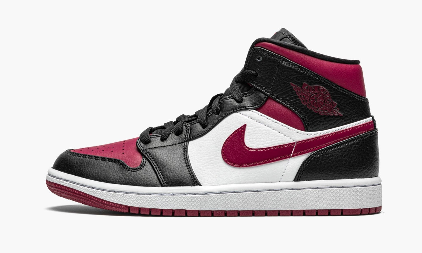 Air Jordan 1 Mid “Bred Toe” Sneakers - Signature Series