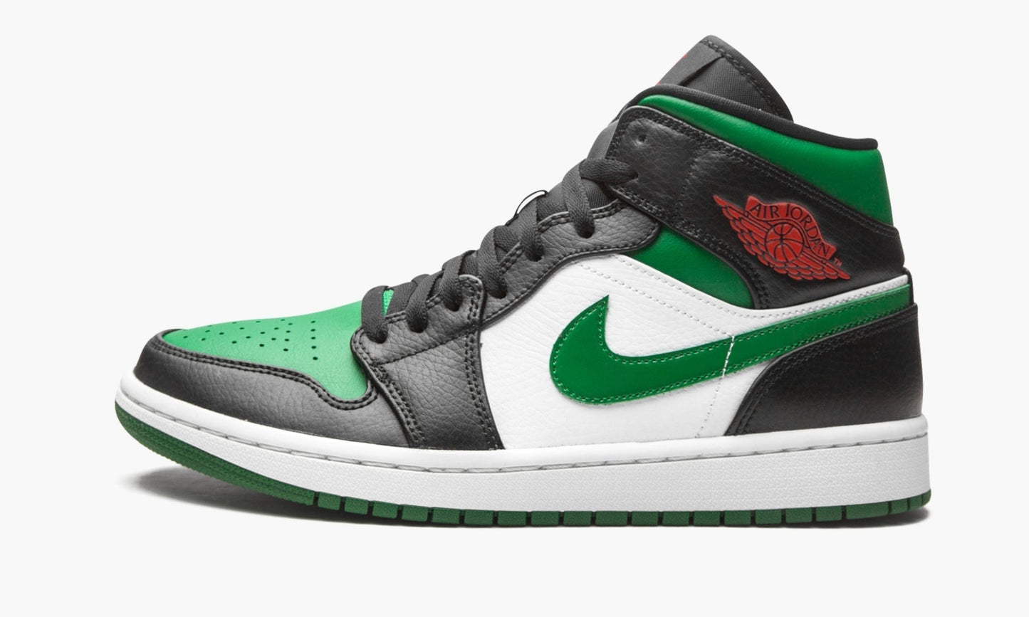 Air Jordan 1 Mid “Green Toe” Sneakers - Fresh Drop | On-Feet Fire