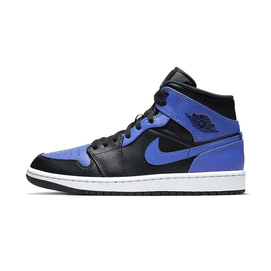Air Jordan 1 Mid Hyper Royal Sneakers - Collector's Edition