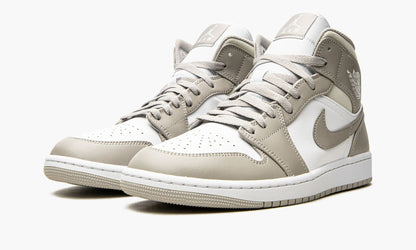 Air Jordan 1 Mid Linen Sneakers - Authentic | Silhouette King