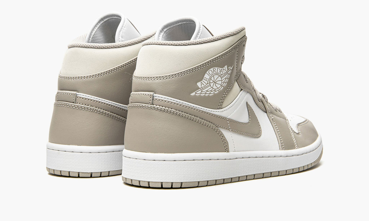 Air Jordan 1 Mid Linen Sneakers - Authentic | Silhouette King