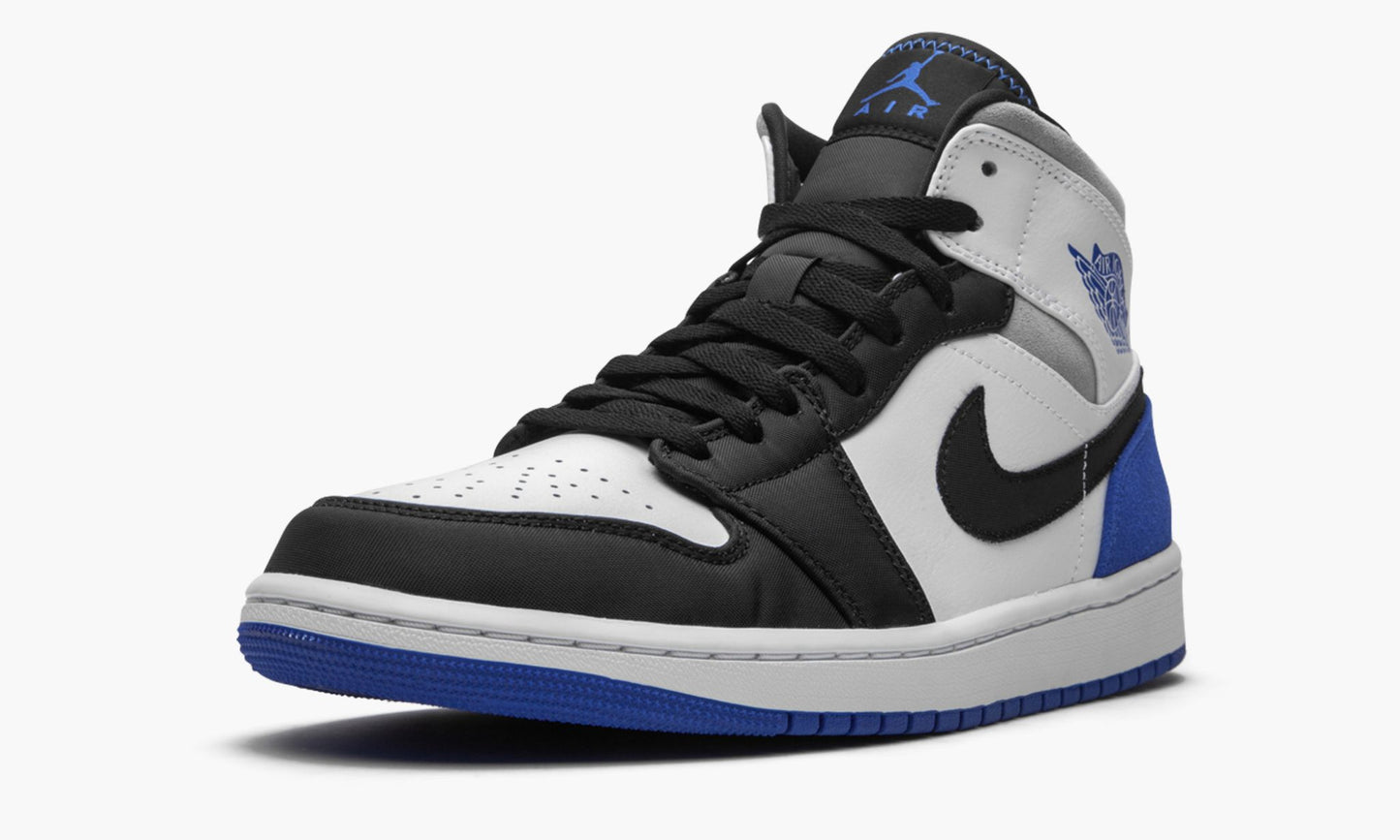 Air Jordan 1 Mid SE “Game Royal Black Toe” Sneakers - Court Classic