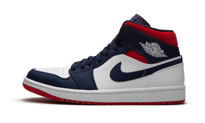 Air Jordan 1 Mid SE Olympic Sneakers - OG Colorway | Coveted Pair