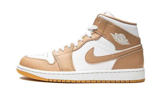 Air Jordan 1 Mid Tan / Gum Sneakers - Fresh Drop | Must-Cop