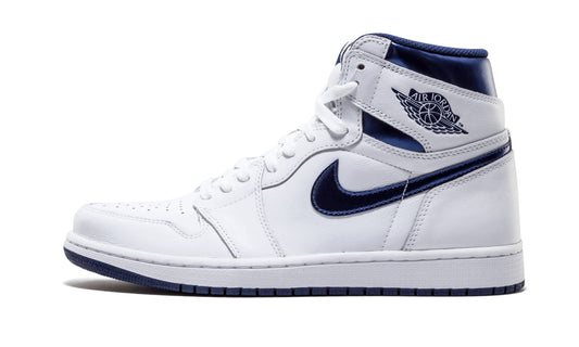 Air Jordan 1 Retro “Metallic Navy” Sneakers - Cushioned Stride