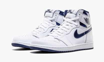 Air Jordan 1 Retro “Metallic Navy” Sneakers - Cushioned Stride