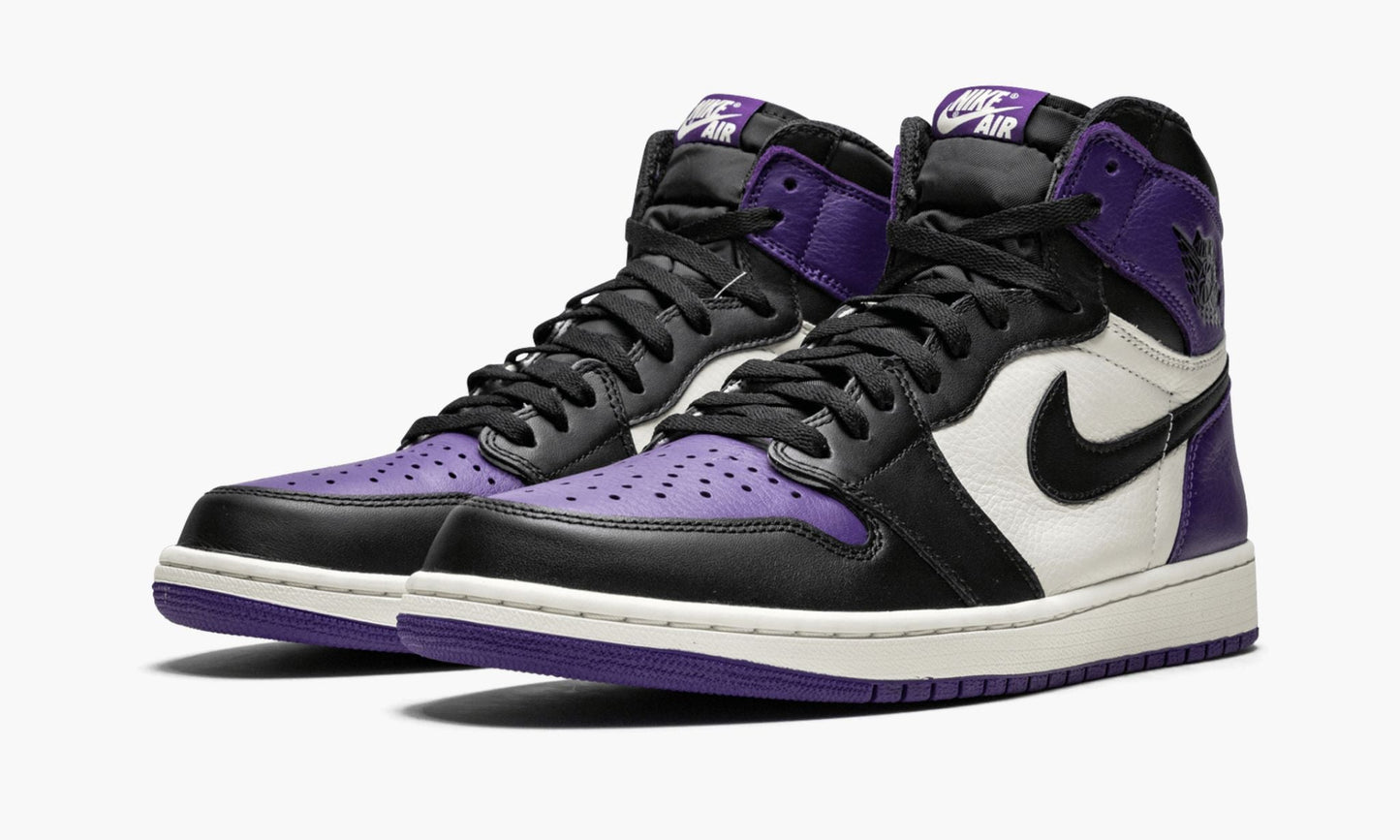 Air Jordan 1 Retro High OG Court Purple Sneakers - Premium Sneaker