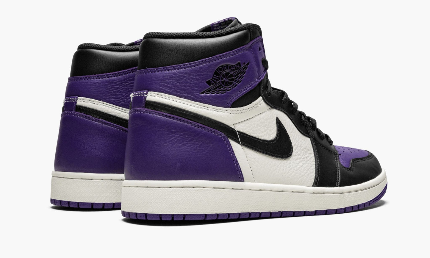 Air Jordan 1 Retro High OG Court Purple Sneakers - Premium Sneaker