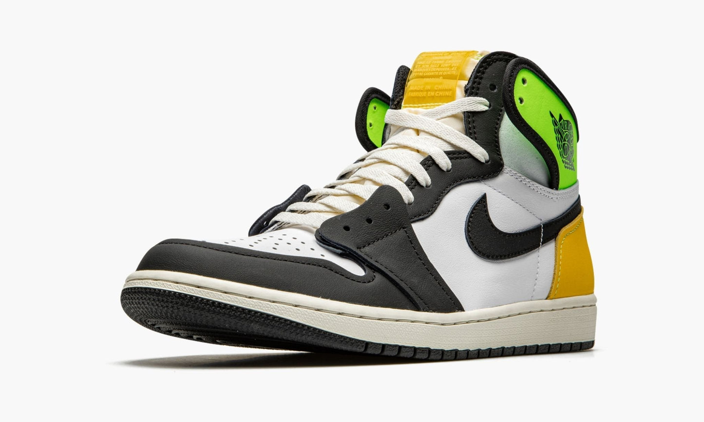 Air Jordan 1 Retro High OG Volt Gold Sneakers - Heritage Edition