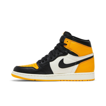 Air Jordan 1 Retro High OG Yellow Toe 555088-711 Sneakers - Hall of Fame