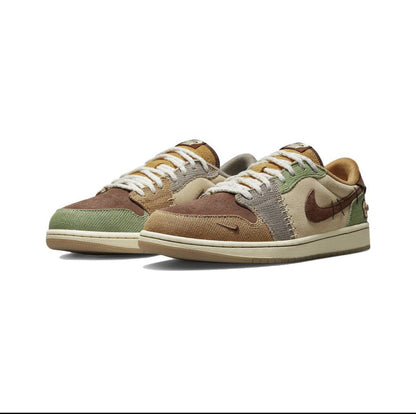Air Jordan 1 Retro Low OG Zion Wiliamson Vodoo Sneakers - Modern Classic