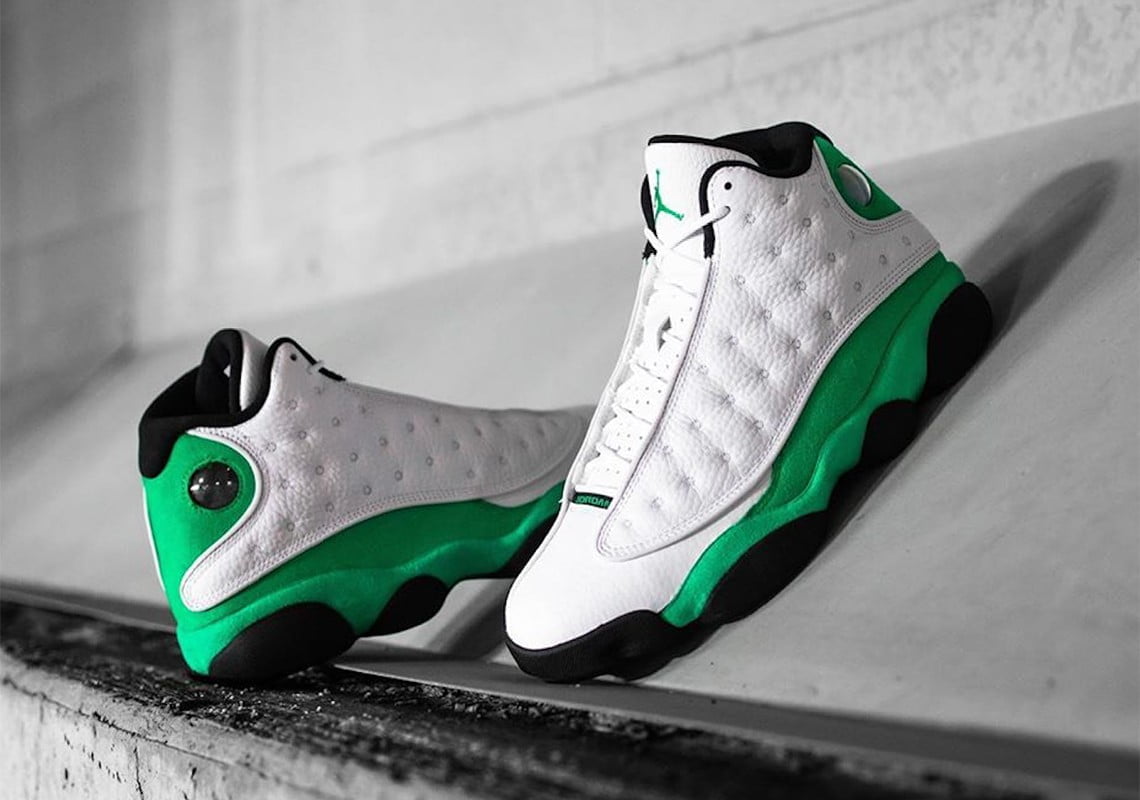 Air Jordan 13 Lucky Green Sneakers - Archive Edition | Sought-After
