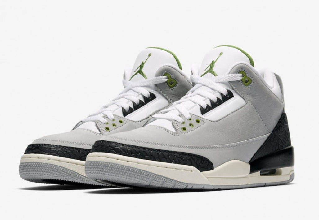 Air Jordan 3 Retro Chlorophyll Sneakers - Game Changer | Style MVP