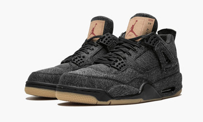 Air Jordan 4 Retro Levis NRG “Black Levis” Sneakers - All-Day Comfort