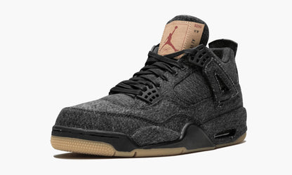 Air Jordan 4 Retro Levis NRG Black Levis Sneakers - Fresh Drop
