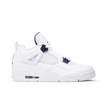 Air Jordan 4 Retro Purple Metallic CT8527-115 Sneakers - Hall of Fame