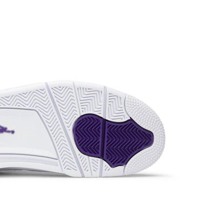 Air Jordan 4 Retro Purple Metallic CT8527-115 Sneakers - Hall of Fame