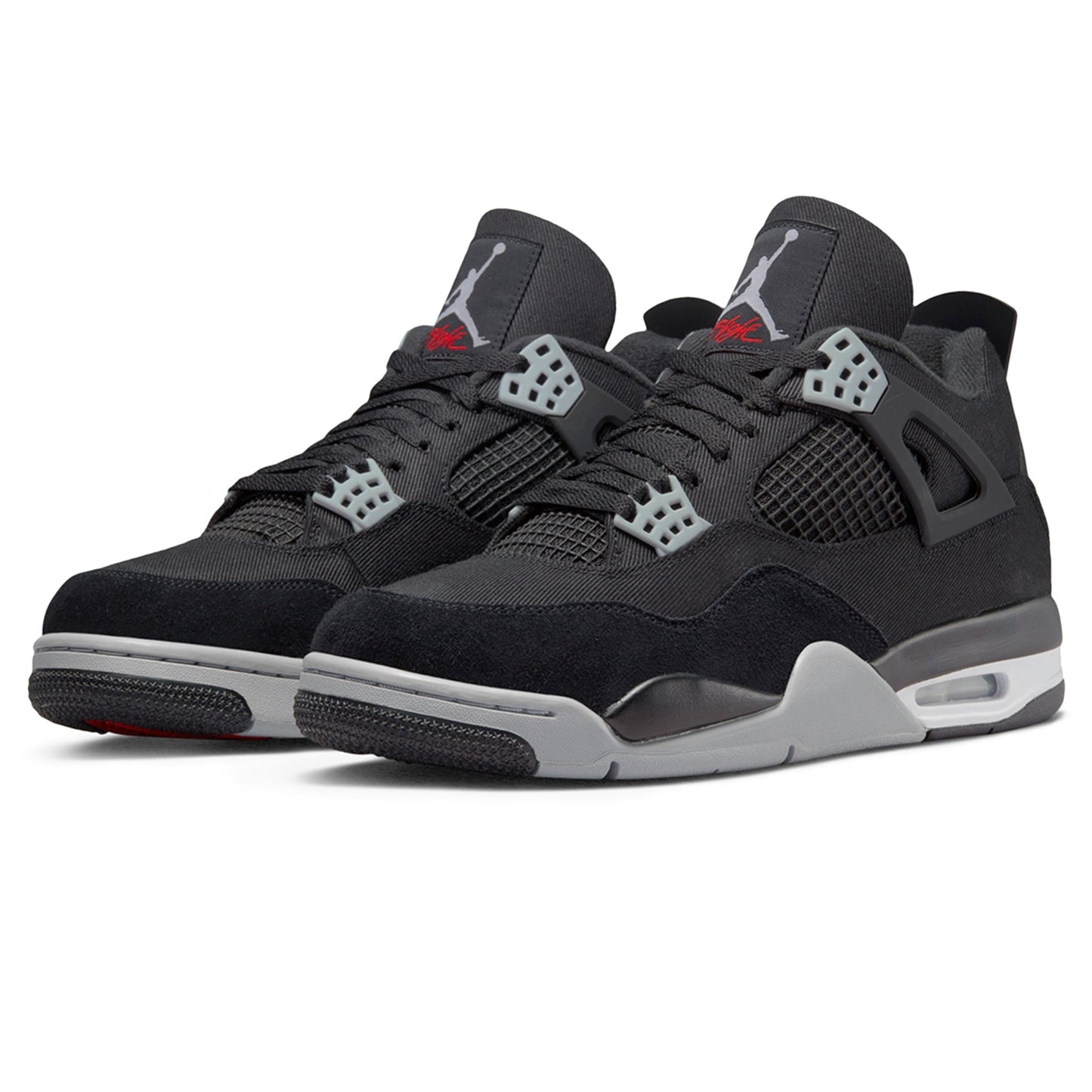 Air Jordan 4 Retro SE Black Canvas Sneakers - Prime Pick