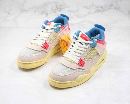 Air Jordan 4 Retro Union Guava Ice Sneakers - Performance Runner