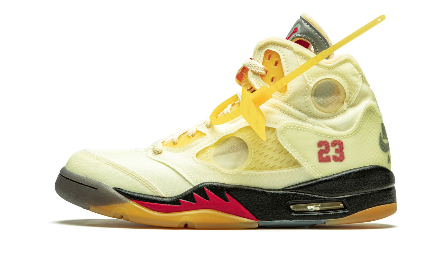 Air Jordan 5 Retro SP “Off-White Sneakers - Collaboration Release