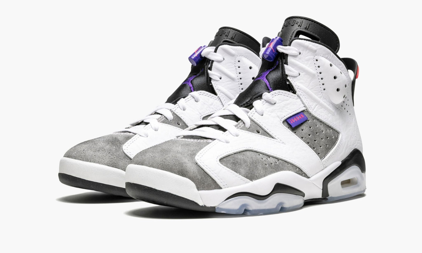 Air Jordan Retro 6 “Flint Grey” Sneakers - Court Classic