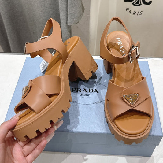 Prada 2026 Sandal 90mm Leather 852708