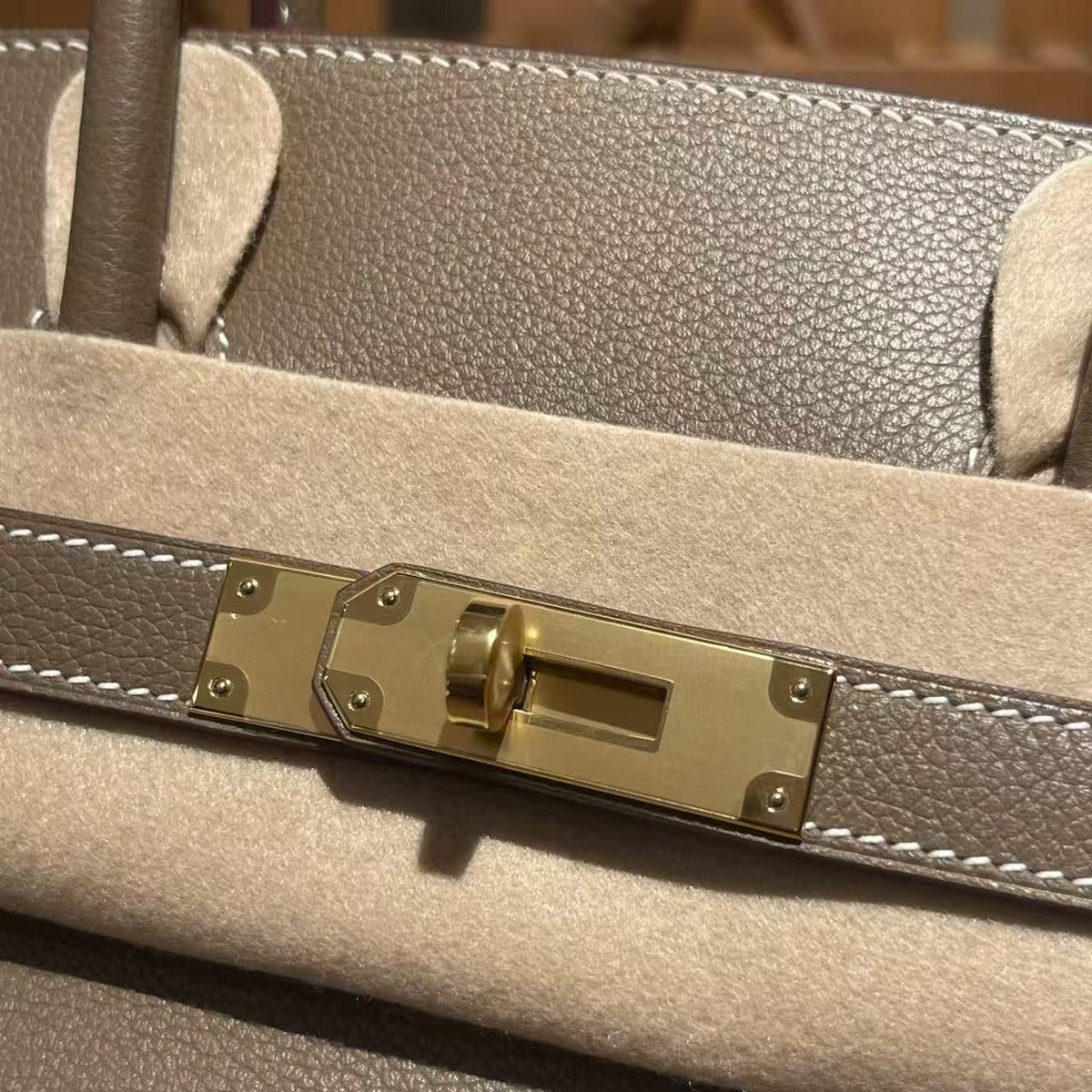 Hermes 2026 Birkin Bag 29cm Etoupe Leather