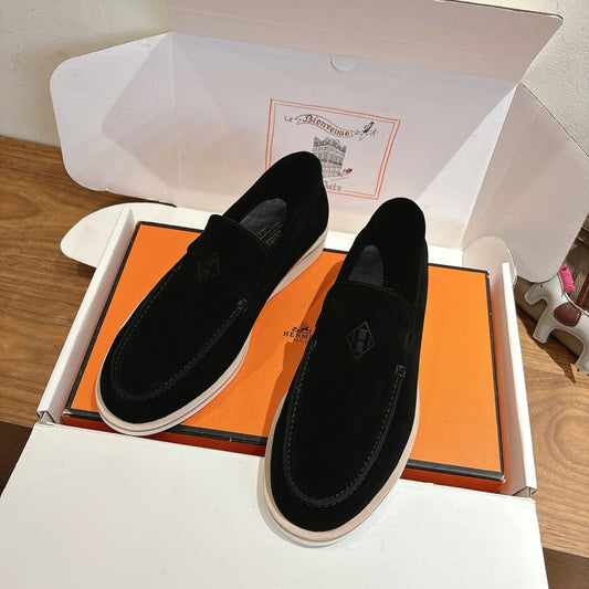 HM Impact Loafers Black Suede 526161
