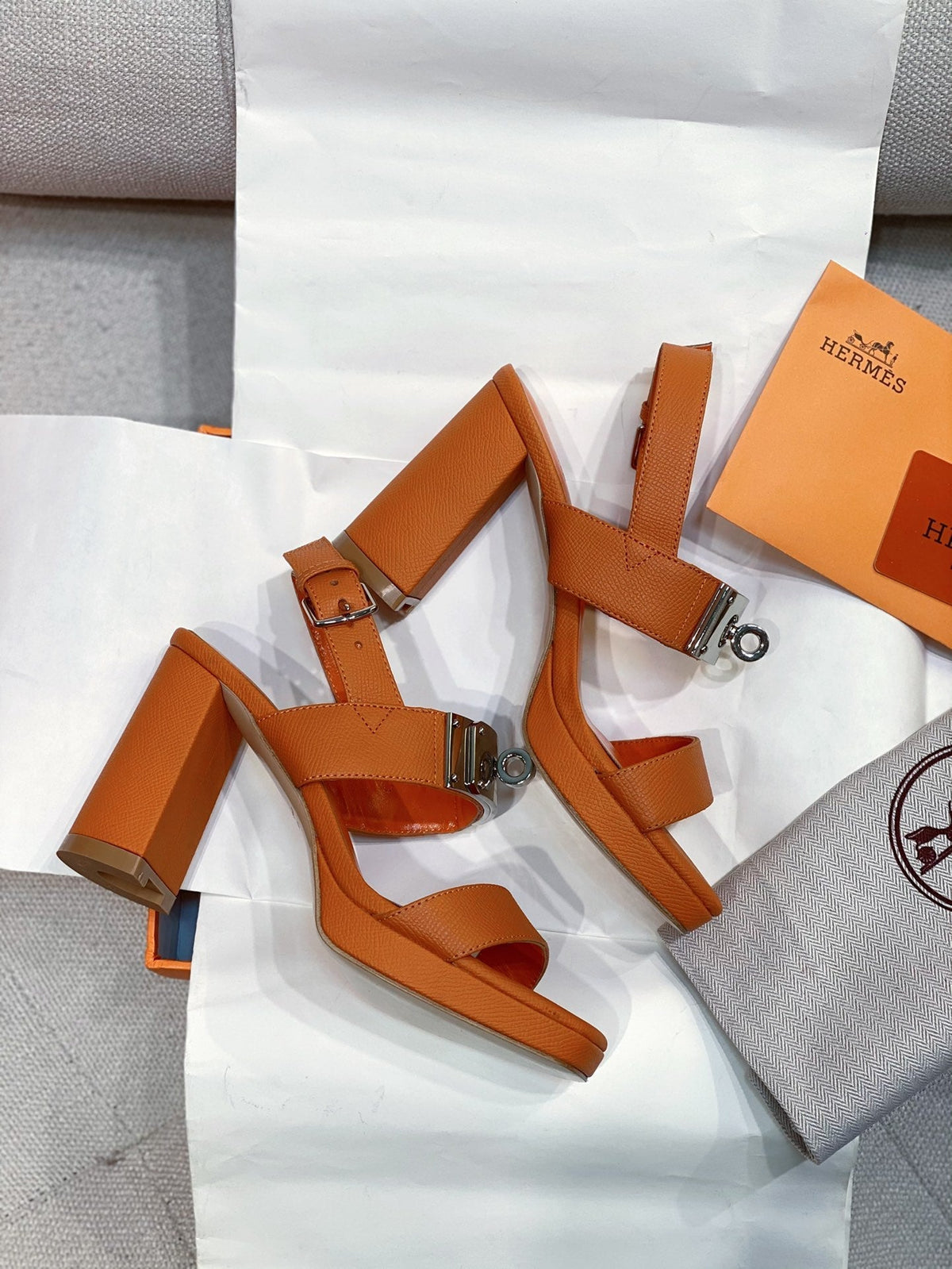 HM Ilona90 Slingback Brown Calfskin 347913