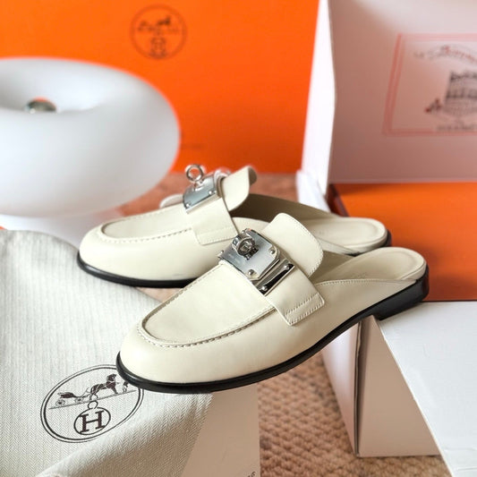 HM Hot Slip-on Cream Cafskin 531373