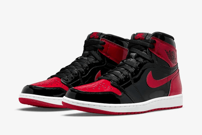 Jordan 1 Retro High OG Patent Bred Sneakers - Heritage Edition