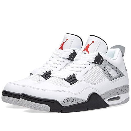 Jordan 4 Retro White Cement Sneakers - Heritage Edition