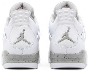 Jordan 4 Retro White Oreo Sneakers - Vintage Inspired | Hype Sneaker