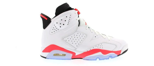 Jordan 6 Retro Infrared White Sneakers - Hall of Fame | Street Style