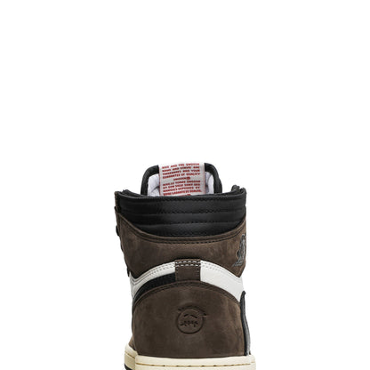 Travis Scott x Air Jordan 1 Retro High OG Mocha CD4487-100 Sneakers - Collabo...
