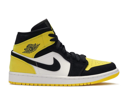 Air Jordan 1 Mid SE ‘Yellow Toe’ Revered Footwear Sneakers - Style Staple