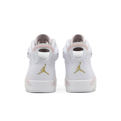 Wmns Air Jordan 6 Retro ‘Gold Hoops’ DH9696-100 Sneakers - Prime Pick